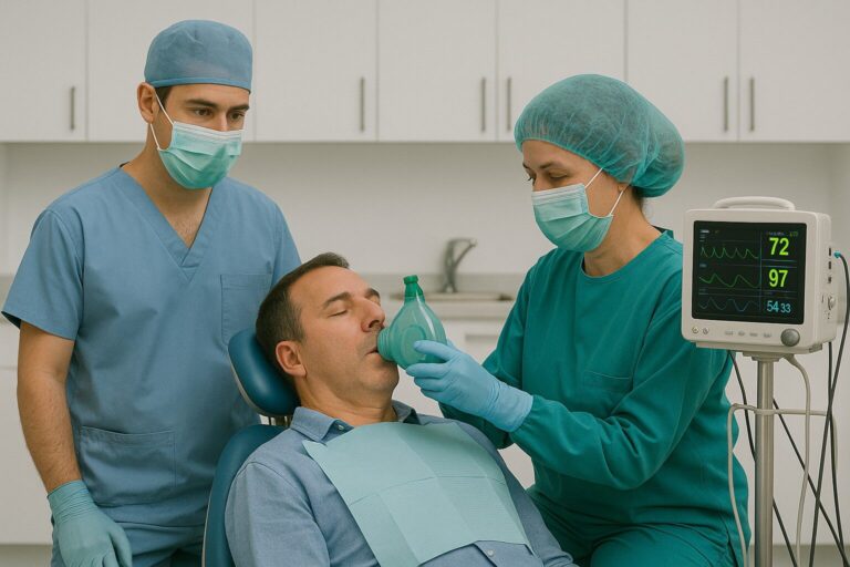 Narcose tandarts anesthesie op locatie